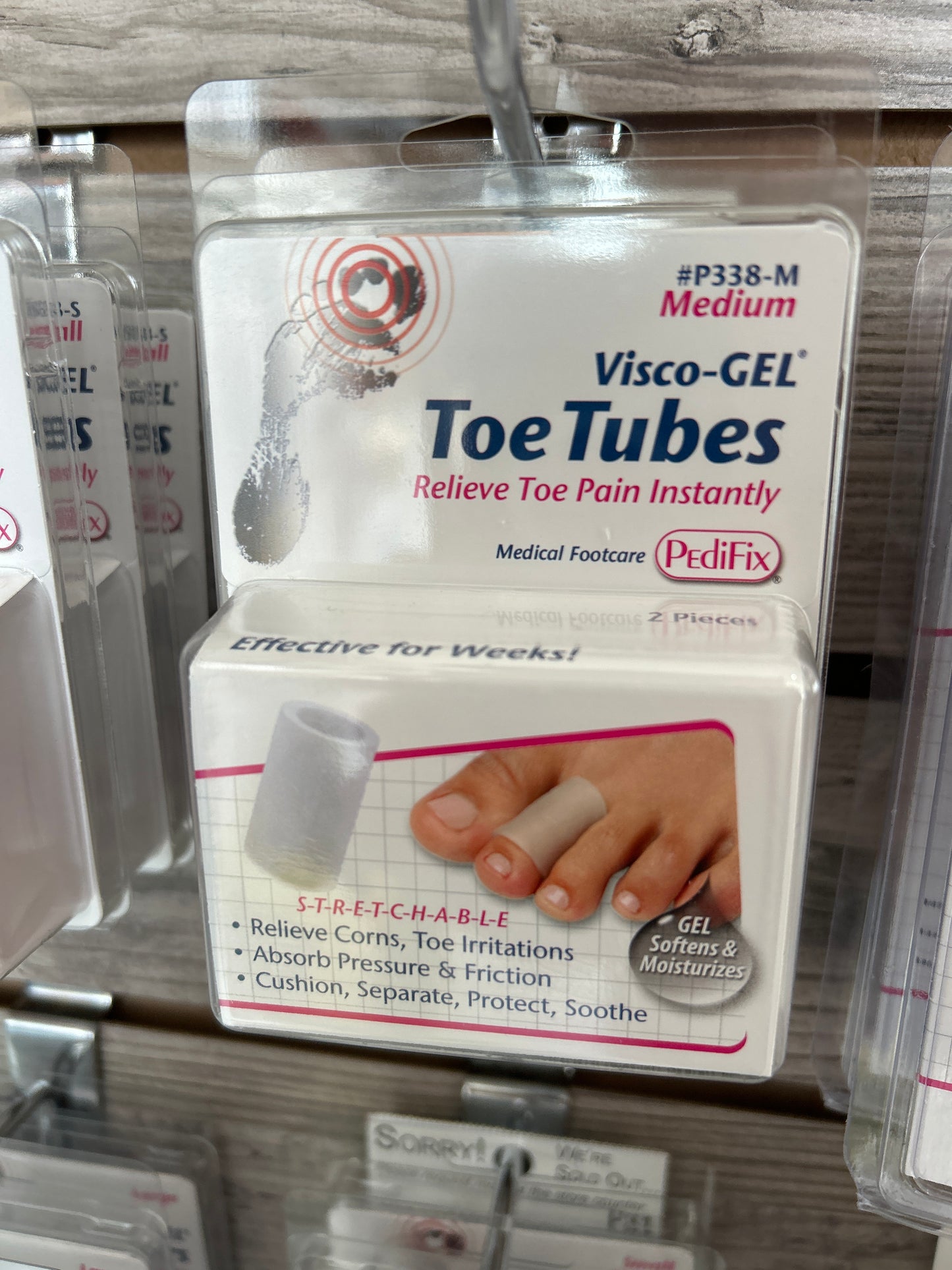 PediFix - Visco-Gel Toe Tubes