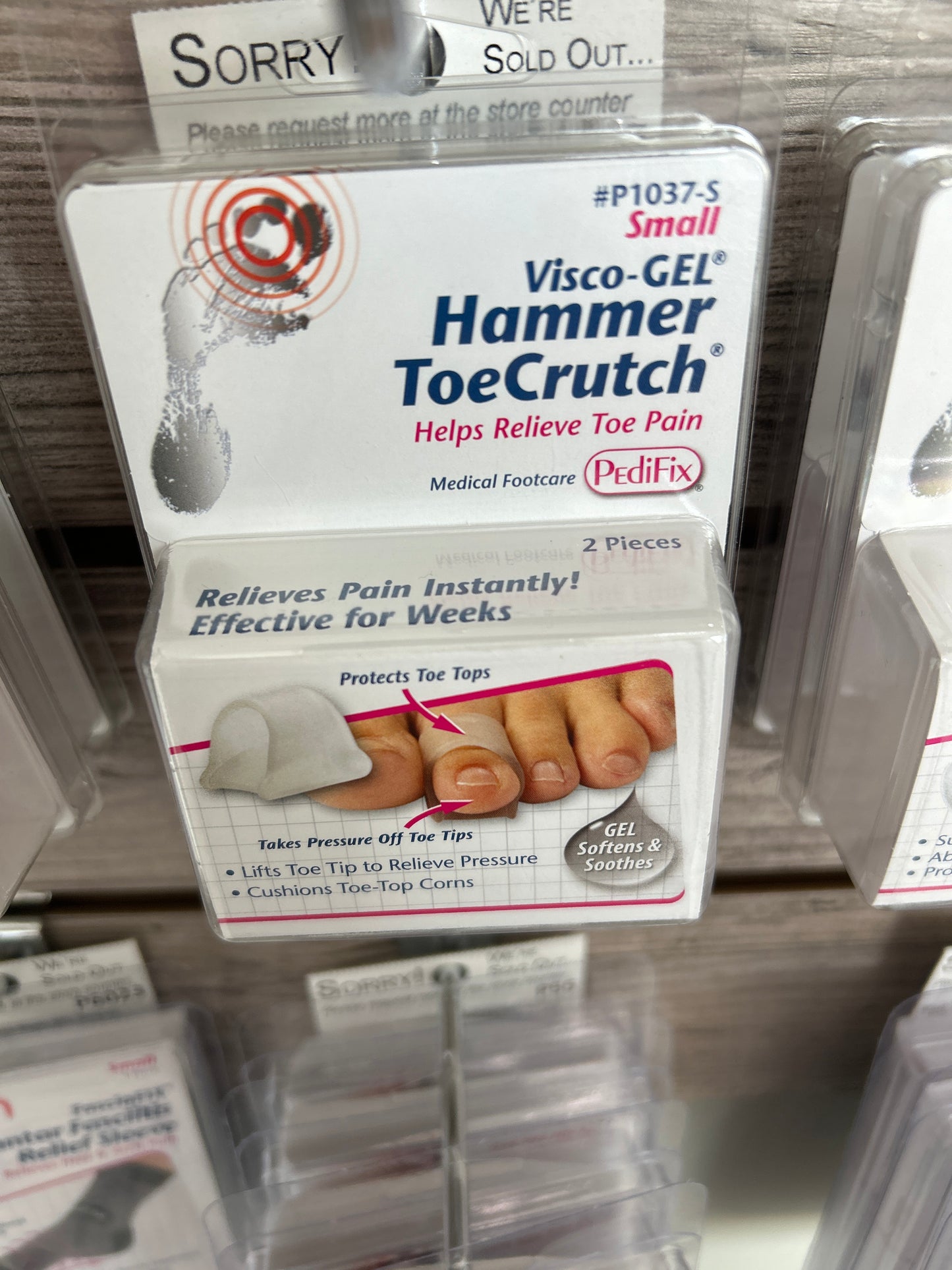 PediFix - Visco-Gel Hammer ToeCrutch