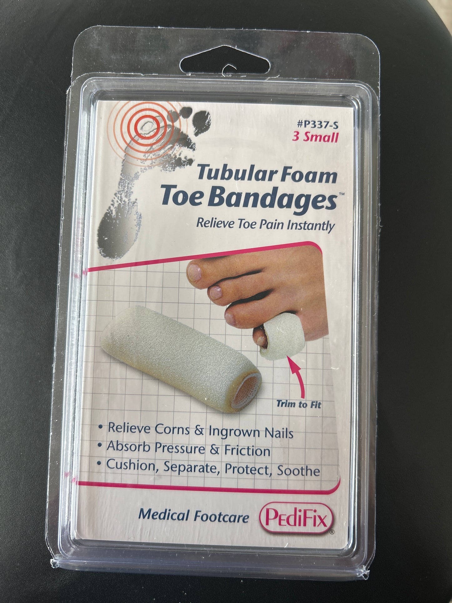 PediFix - Tubular Foam Toe Bandages