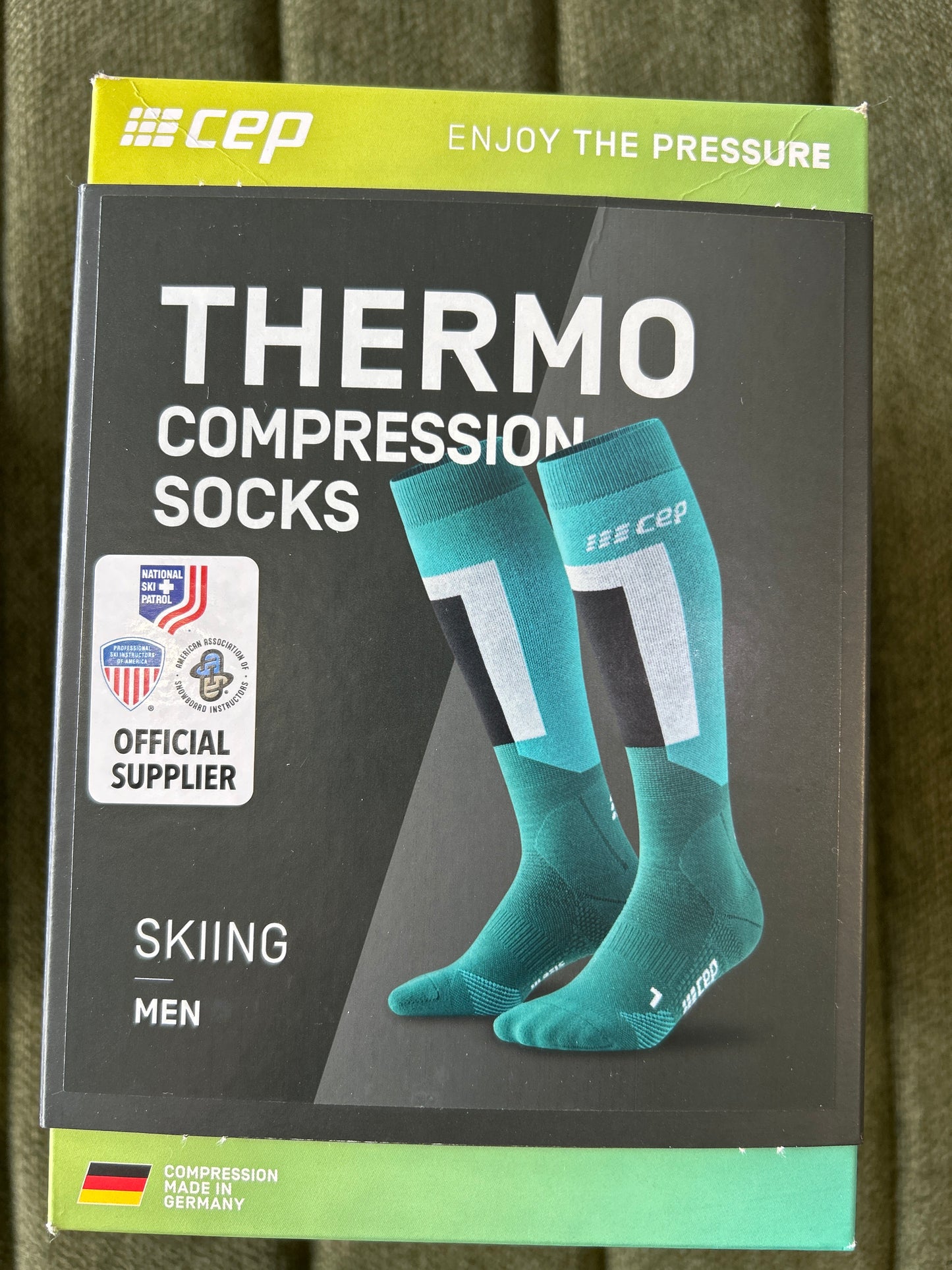 CEP Thermo Compression Socks Skiing Tall Men