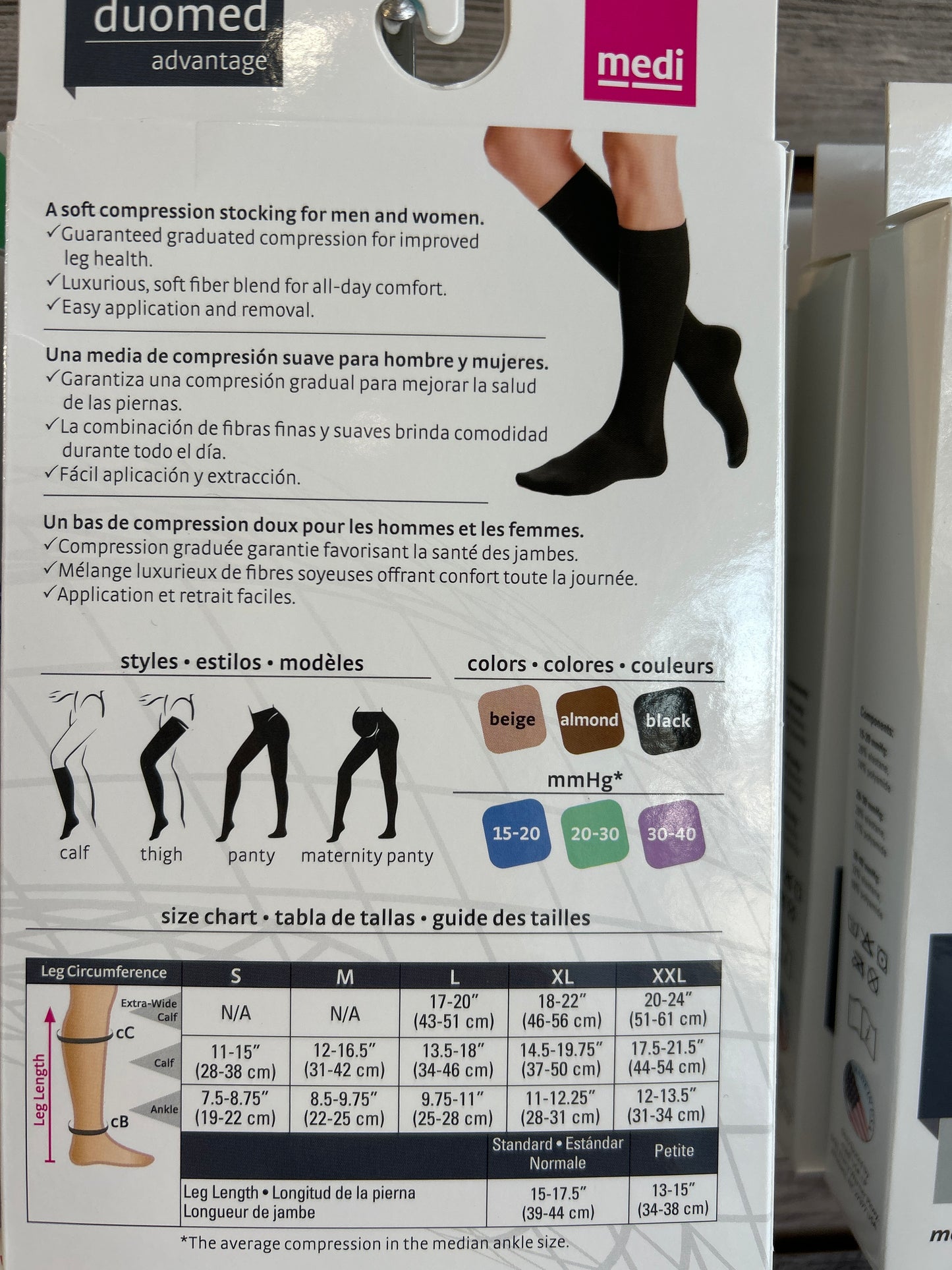 Medi Duomed Advantage Compression Socks 20-30 mmHg