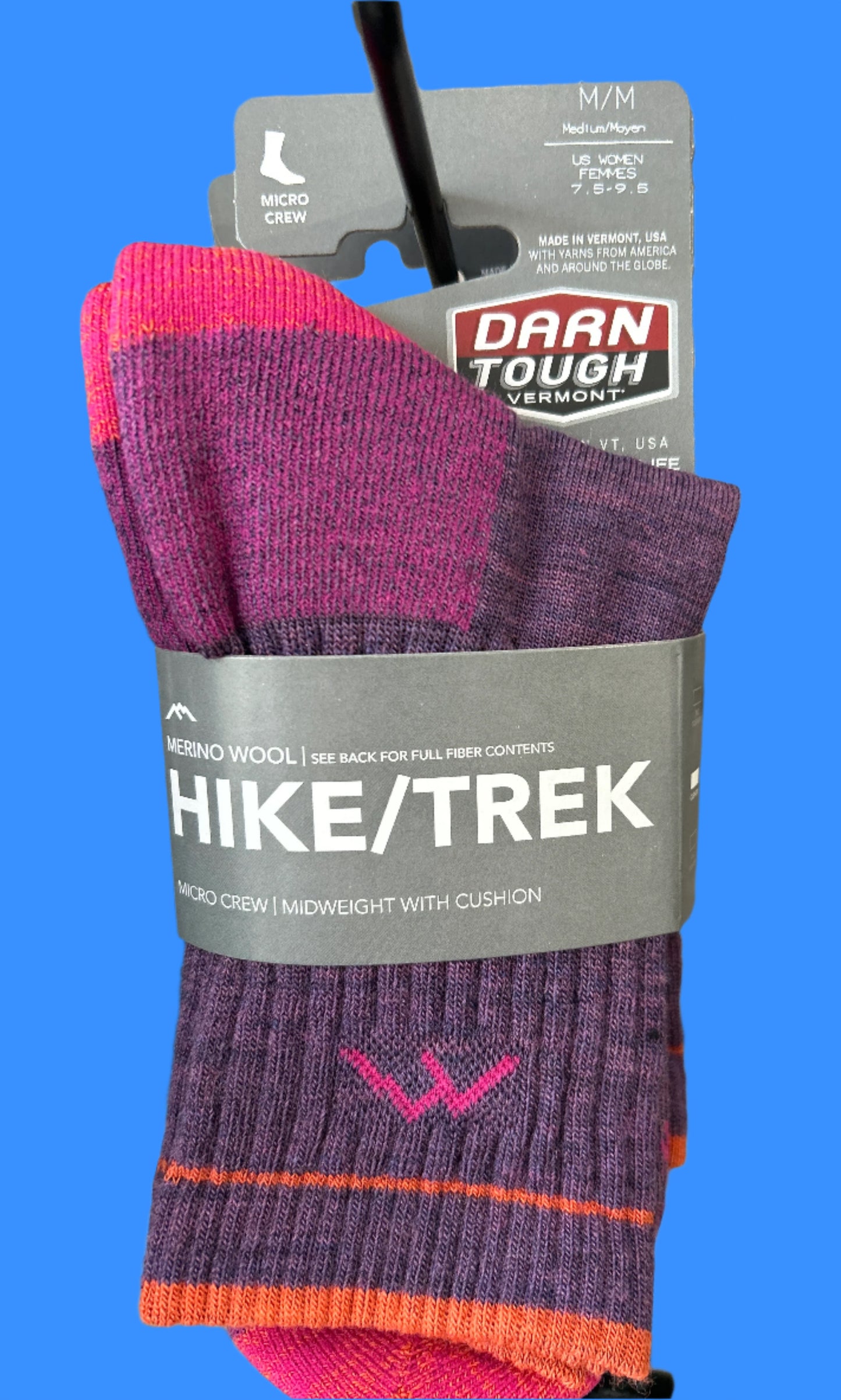 Darn Tough - Women's Hike/Trek Micro Crew Socks (Midweight)