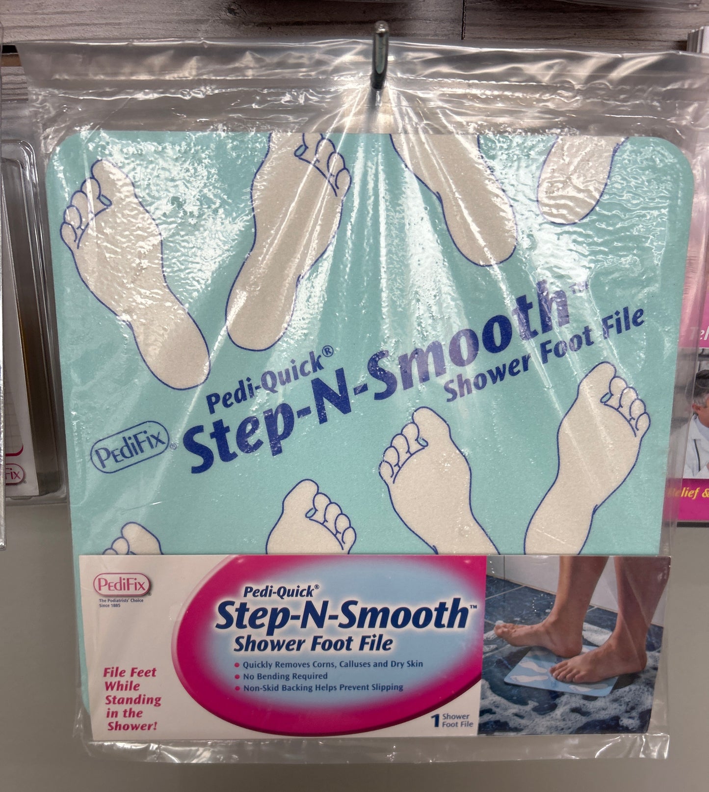 PediFix - Step-N-Smooth Shower Foot File
