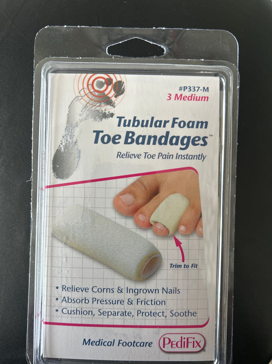 PediFix - Tubular Foam Toe Bandages