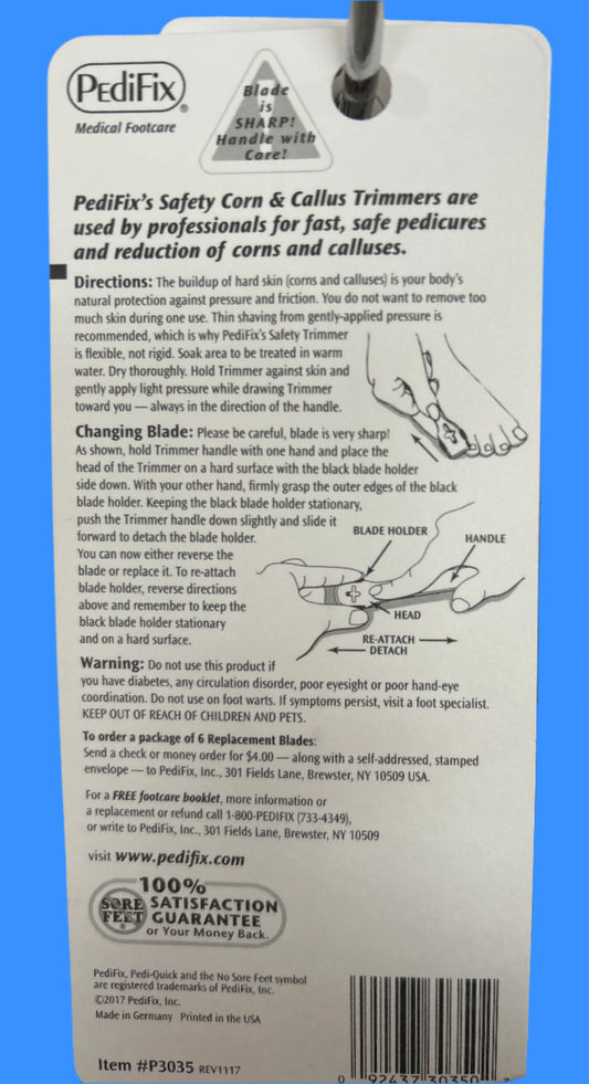 PediFix - Corn & Callus Trimmer