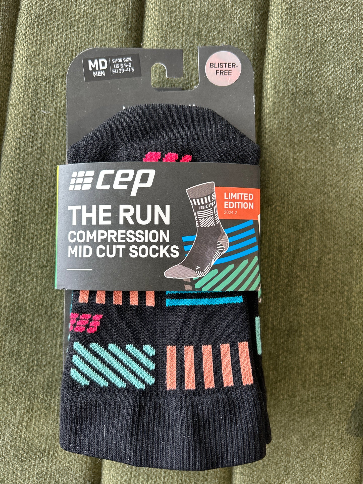 CEP The Run Compression Socks Mid Cut Men