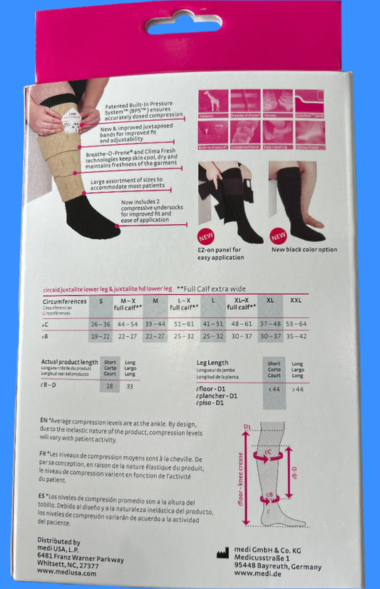 Medi Circaid Juxtalite & Juxtalite HD Long 33cm Compression System
