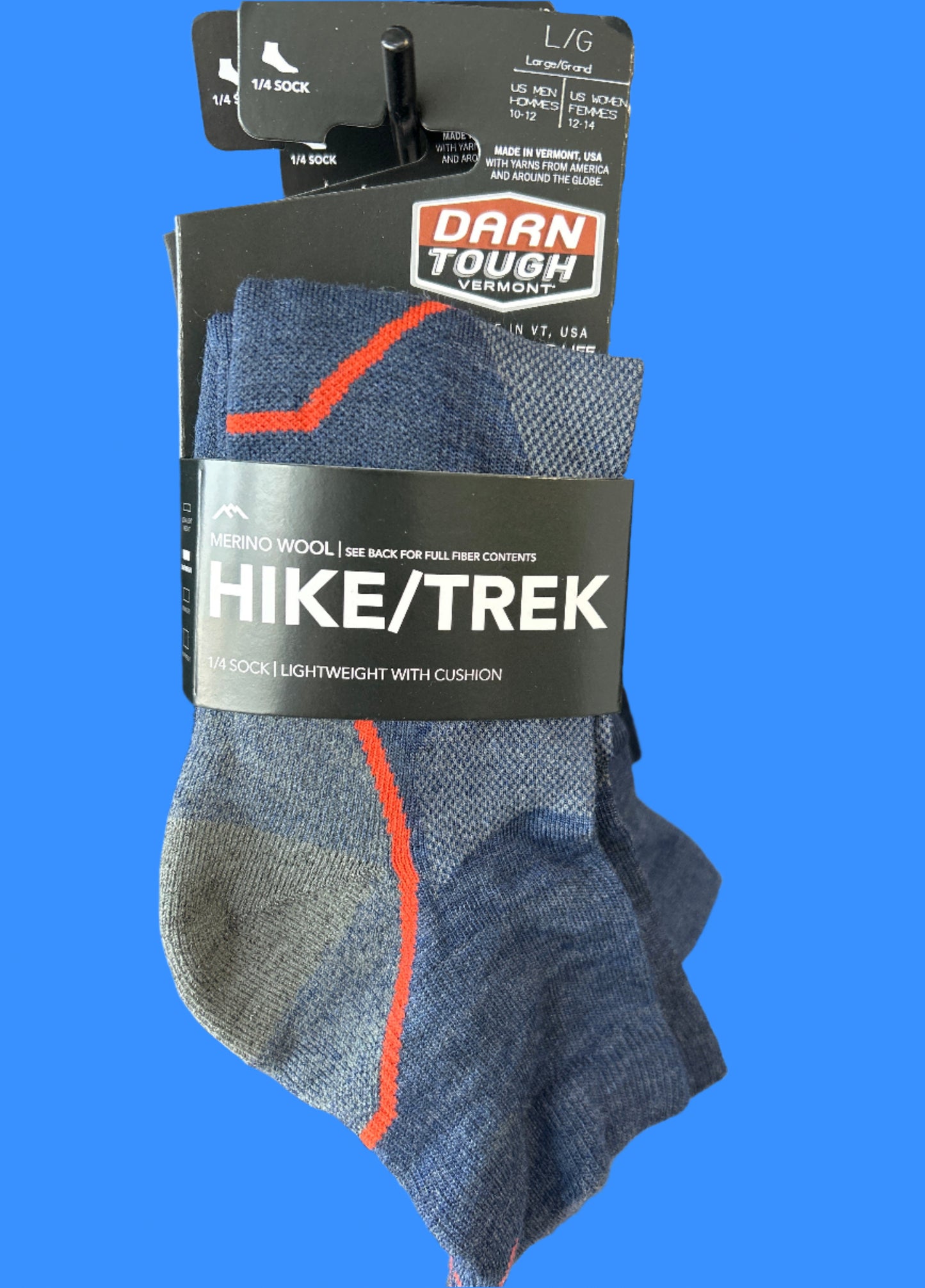 Darn Tough - Men's Hike/Trek 1/4 Sock (Lightweight)
