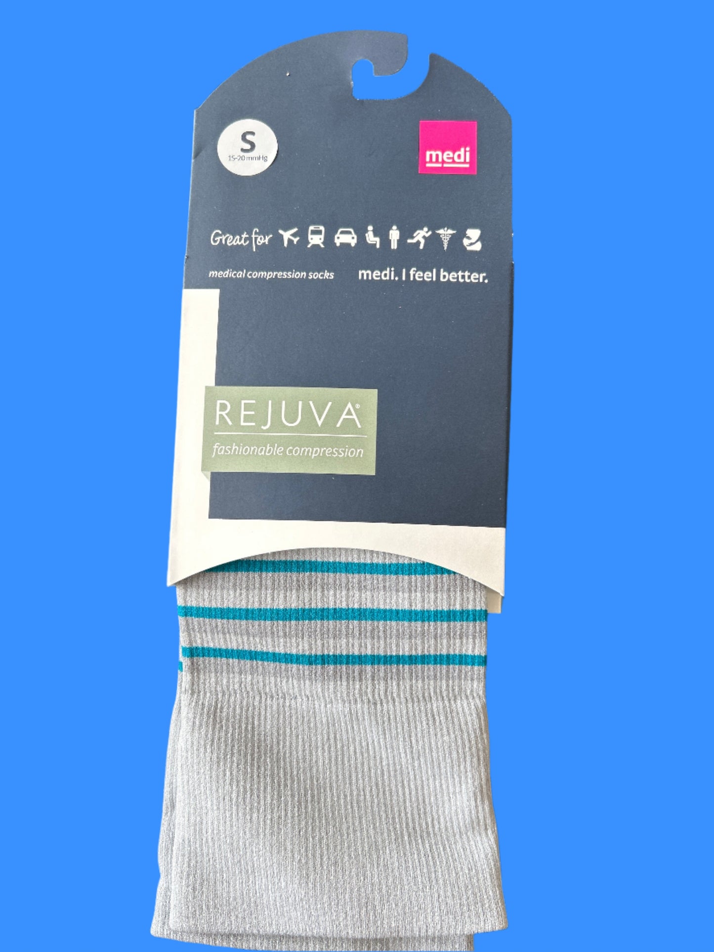 Medi - Rejuva Fashionable Compression Socks 15-20mmHg - Unisex