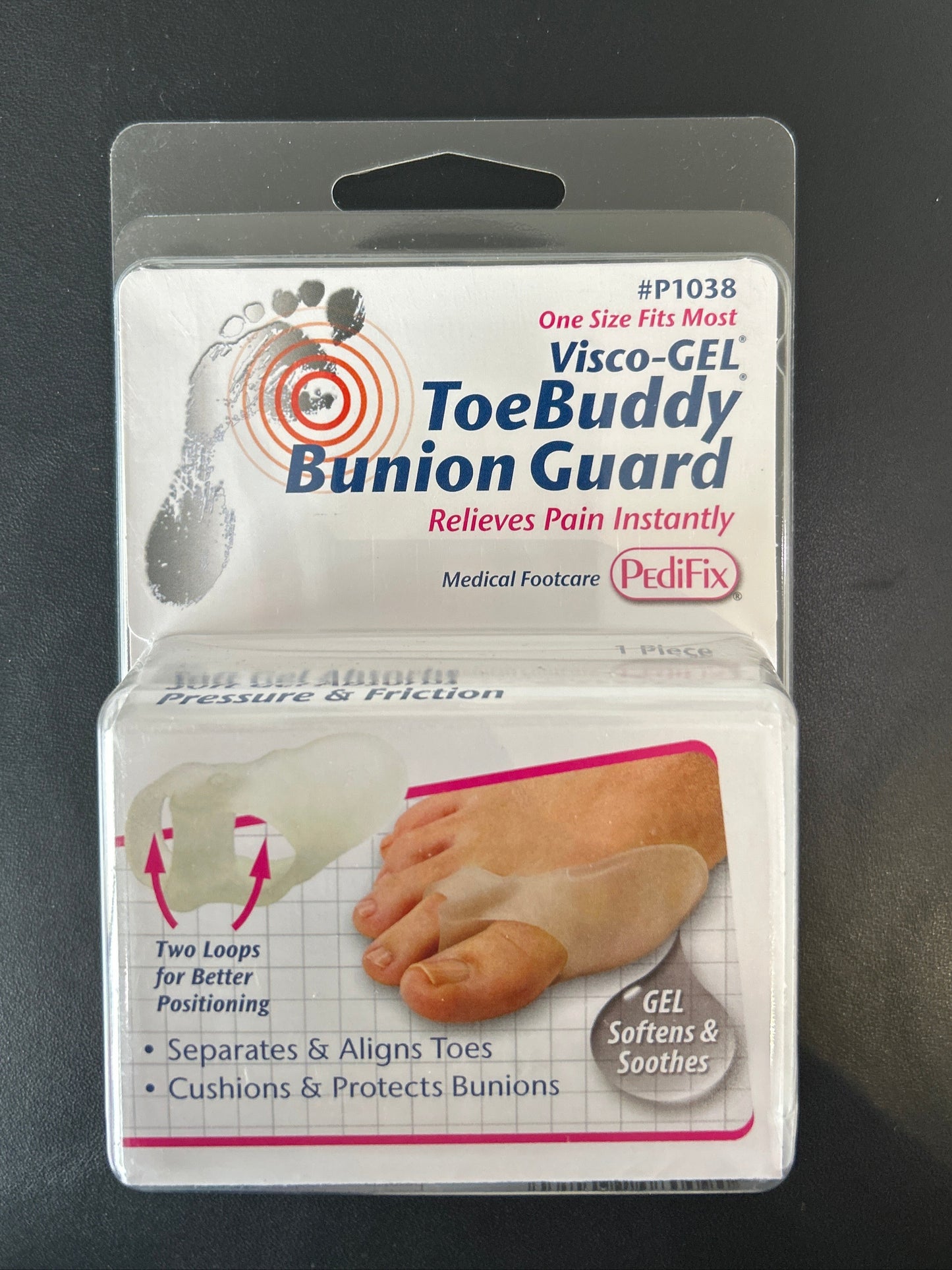 PediFix - Visco-Gel ToeBuddy Bunion Guard