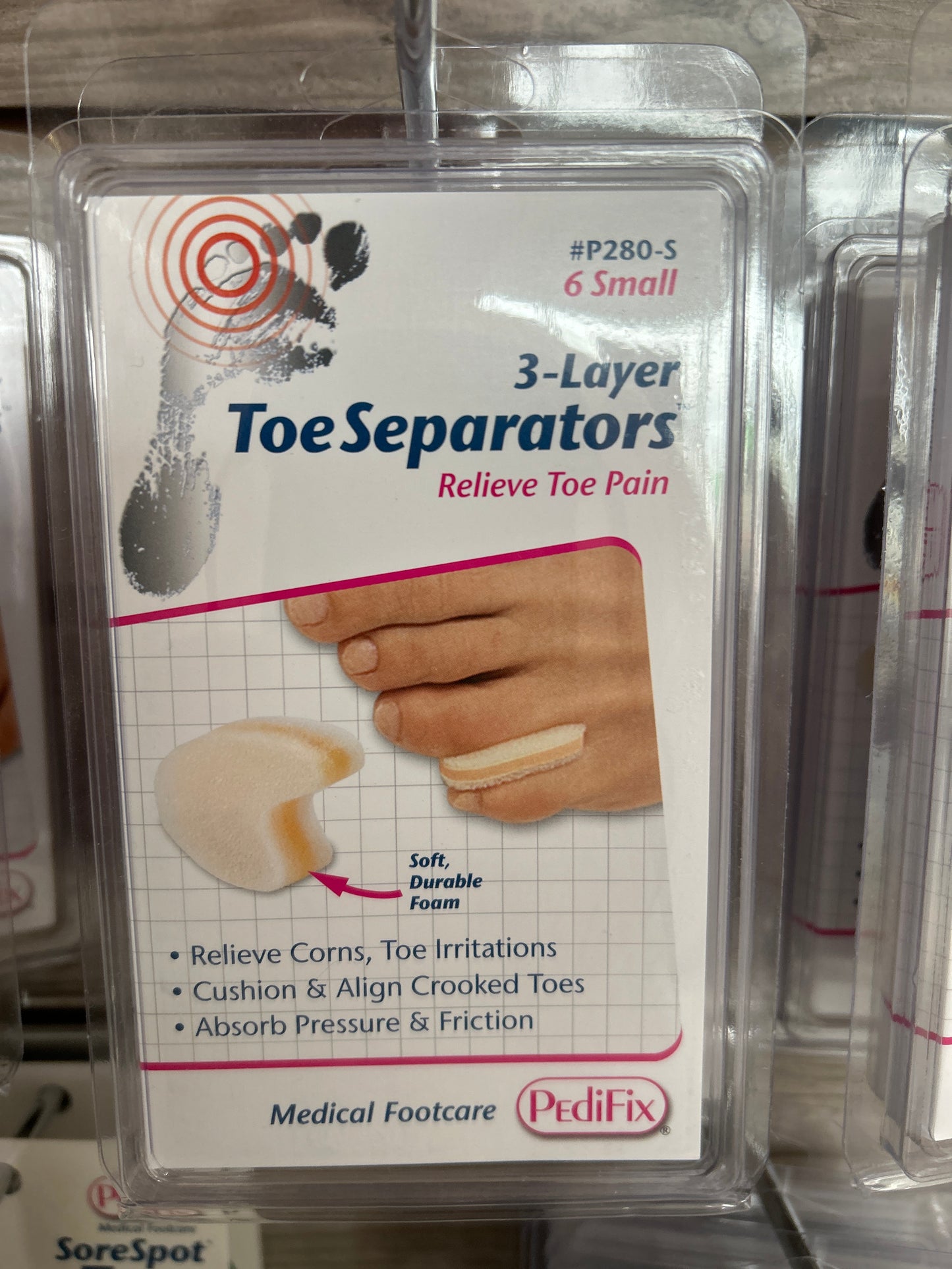 PediFix - 3 Layer Toe Separators