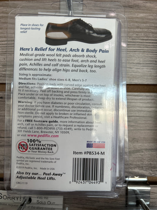 PediFix FELTASTIC Heel Pads