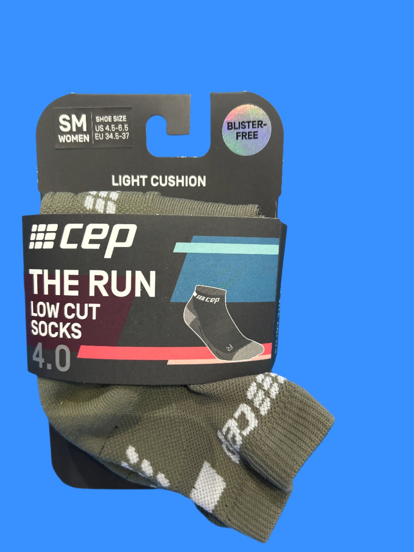 CEP The Run Compression Running Socks - Low Cut Women's