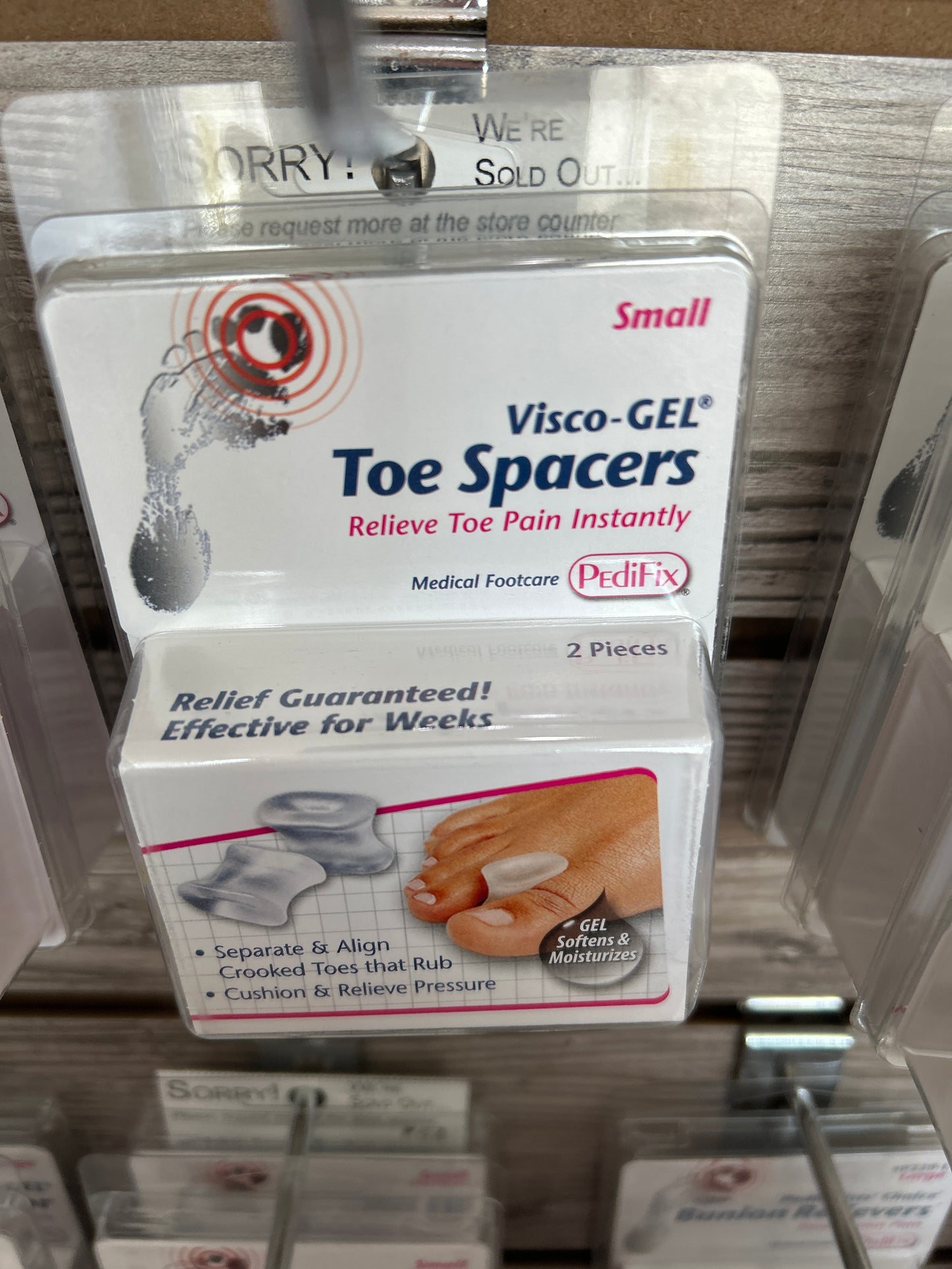 PediFix Visco-Gel Toe Spacers