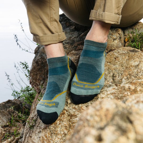 Darn Tough-Light Hiker No Show Lightweight Hiking Socks