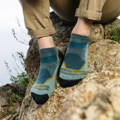 Darn Tough-Light Hiker No Show Lightweight Hiking Socks
