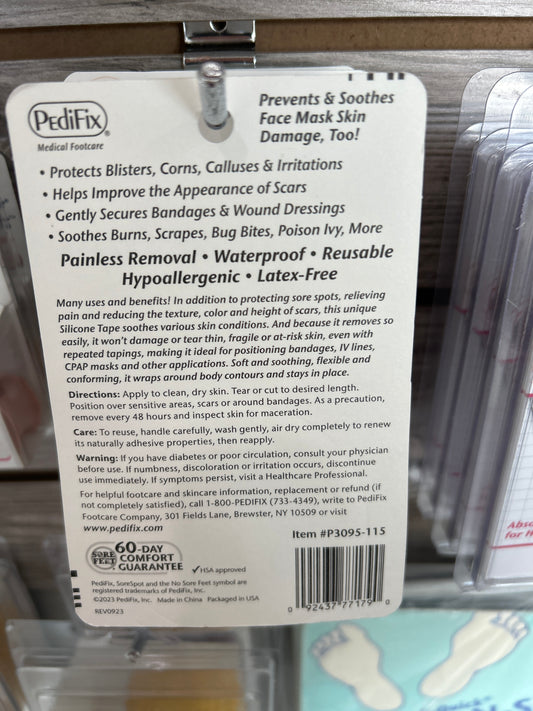PediFix SoreSpot Silicone Tape