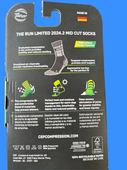 CEP The Run Compression Mid Cut Socks - Women