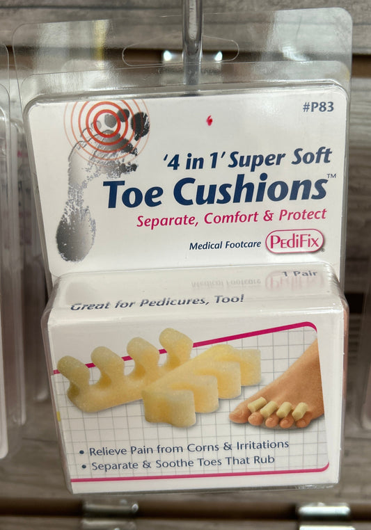 PediFix - 4 n 1 SuperSoft Toe Cushions