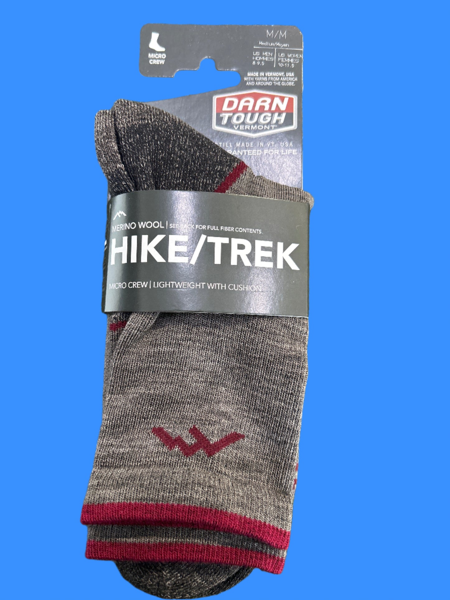 Darn Tough - Men's Hike/Trek Micro Crew Socks (Lightweight)