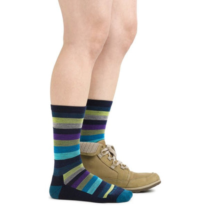 Darn Tough-Women's Mystic Stripe Crew Lightweight Lifestyle Socks