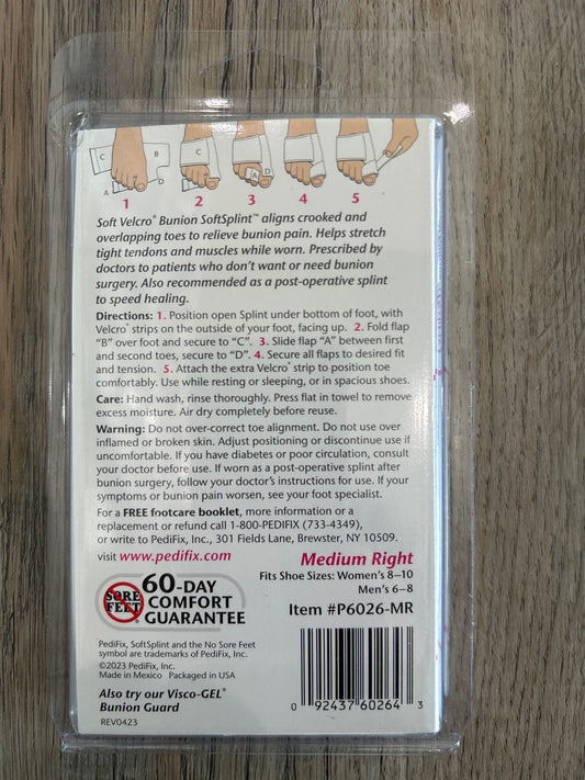 PediFix Bunion SoftSplint