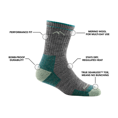 Darn Tough - Women's Hike/Trek Micro Crew Socks (Midweight)