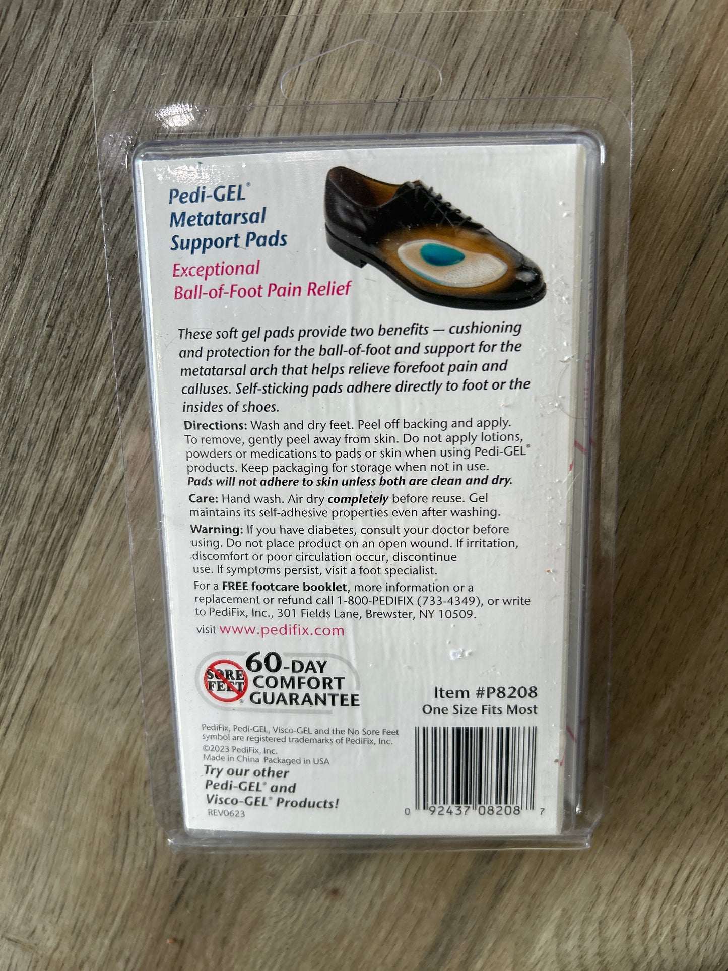 PediFix Pedi Gel Metatarsal Support Pads