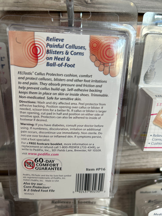 PediFix - Self-Adhesive Feltastic Callus Protectors