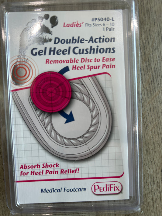 PediFix - Double Action Gel Heel Cushions Ladies’