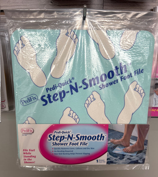 PediFix - Step-N-Smooth Shower Foot File