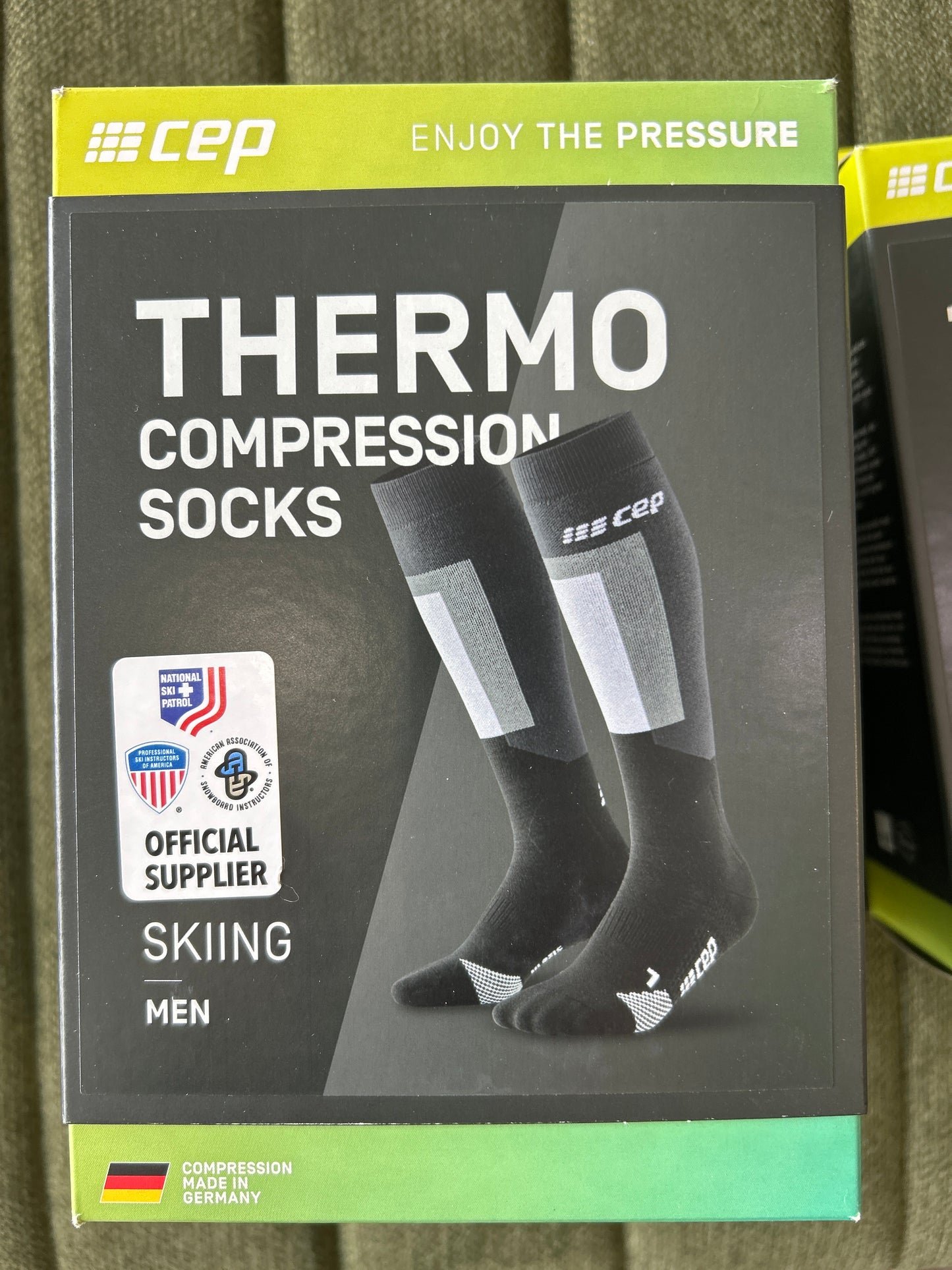 CEP Thermo Compression Socks Skiing Tall Men