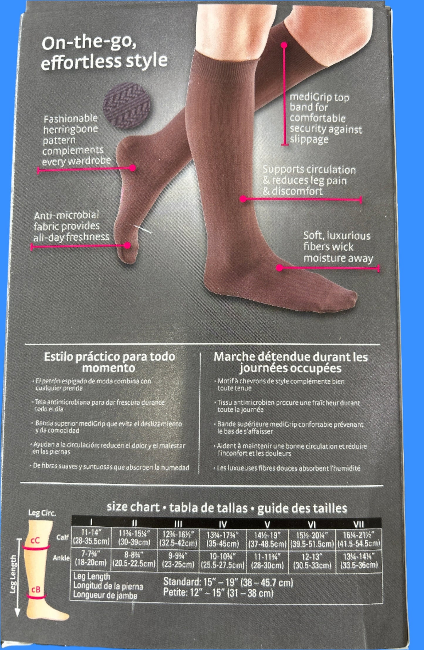Medi - Mediven Comfort Vitality Compression Dress Sock 20-30mmHg