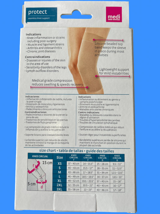 Medi - Protect Seamless Knee Support