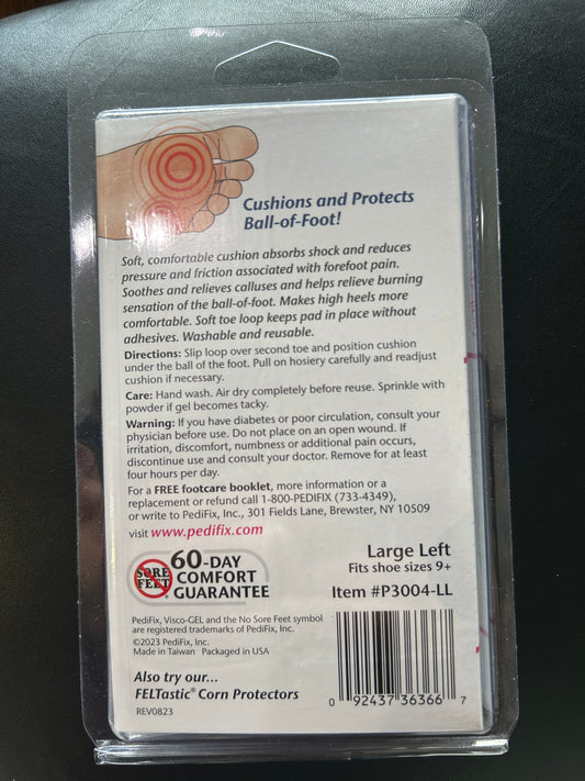 PediFix - Visco-Gel Ball-of-Foot Cushion