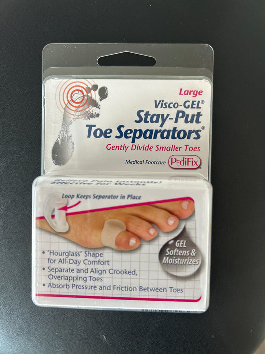 PediFix - Visco-Gel Stay-Put Toe Separators