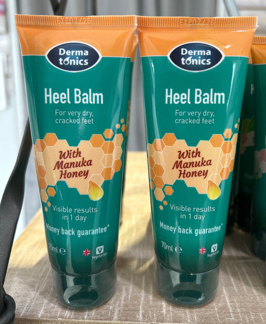 Derma Tonics - Heel Balm w/Manuka Honey 70ml