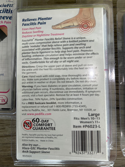 PediFix FasciaFix Plantar Fasciitis Relief Sleeve