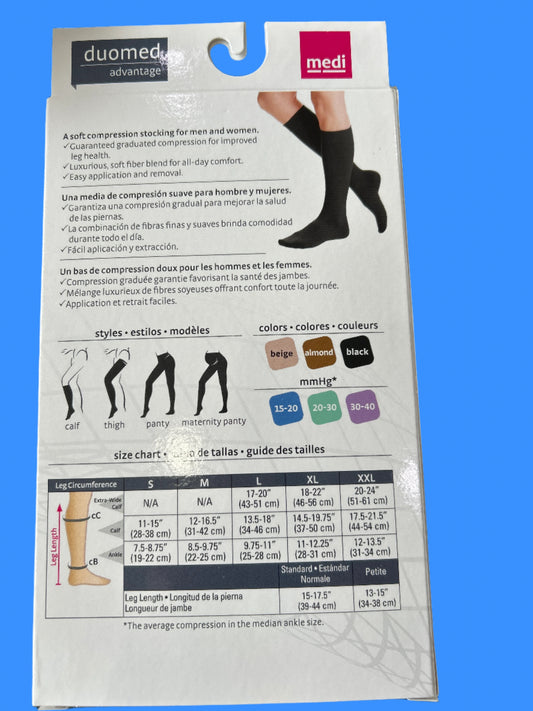 Medi - Duomed Advantage Compression Sock  15-20mmHg