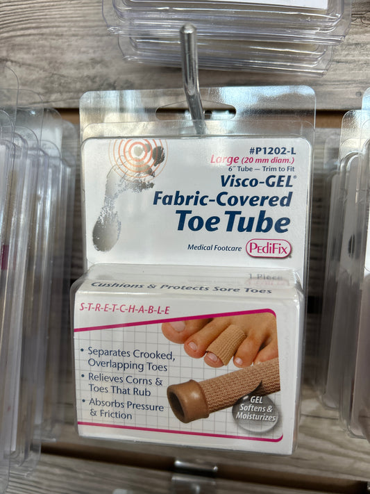 PediFix Visco-Gel Fabric Covered Toe Tube