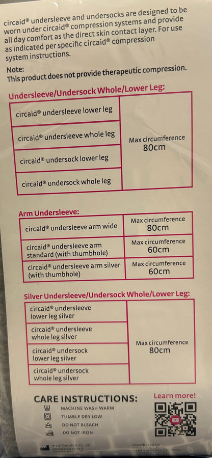 Circaid Full Leg Undersleeve Liner