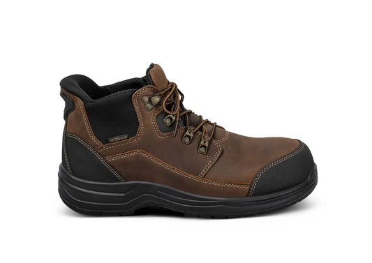 Orthofeet-Graphite Hands-Free Work Boots