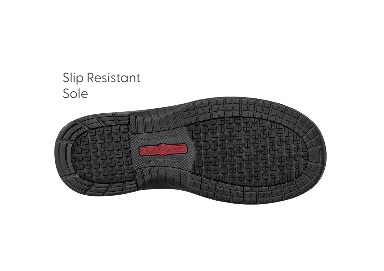 Orthofeet-Graphite Hands-Free Work Boots