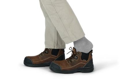 Orthofeet-Graphite Hands-Free Work Boots